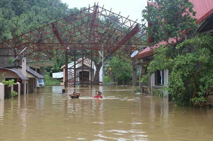 LOOK: Houses in Eastern Samar town flooded due to Urduja