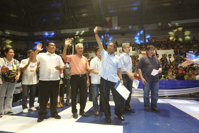 Binay party to launch in Cebu, awaits Honasan