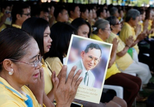 PH condoles with Thailand on passing of King Bhumibol