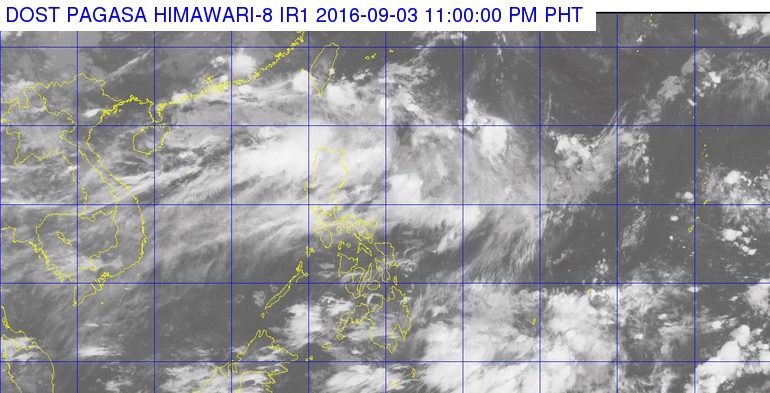 Light to moderate rain in parts of N. Luzon on Sunday