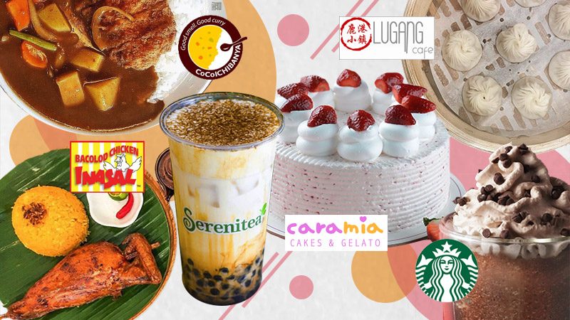 LIST: Food delivery options from Ortigas restaurants
