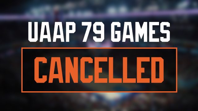 UAAP postpones games due to Typhoon Karen