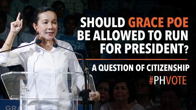 CONVERSATION: Should Grace Poe be allowed to run for president?