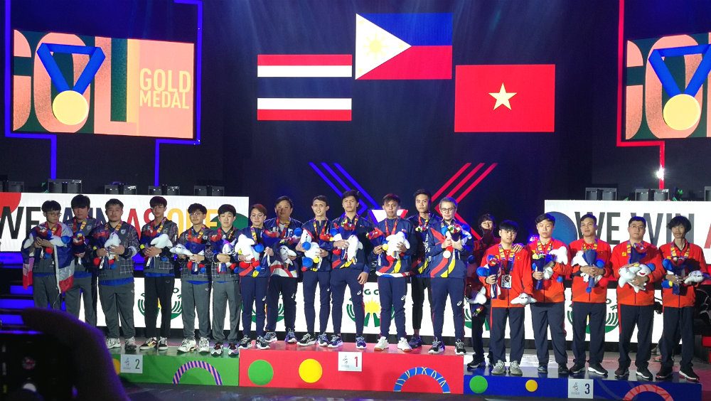 SIBOL DOTA 2. The Philippine team triumphs over Thailand and Vietnam in Dota 2 at SEA Games 2019. Photo by Gelo Gonzales/Rappler 