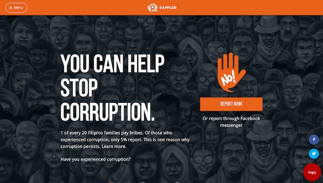 #NotOnMyWatch: Reporting corruption made easier