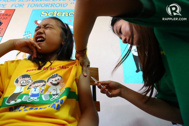 ‘Panic’ over Dengvaxia harms other vital vaccination programs, health experts say