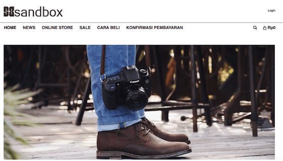 Sandboxshoes, e-commerce alternatif untuk kamu yang bingung mencari sepatu