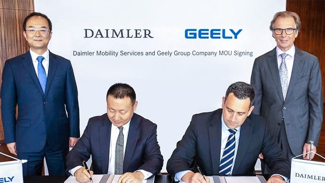 Daimler and Geely to develop next generation Smart car