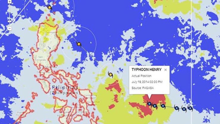 Henry now a typhoon; cloudy Sunday for Eastern Visayas