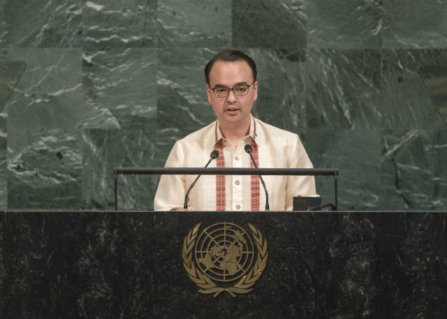 At U.N., Cayetano bloats number of drug users to 7 million
