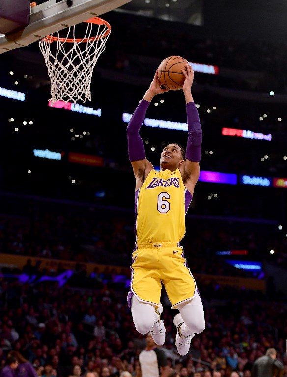 Guard Fil-Am Lakers Jordan Clarkson mengajukan kasus untuk Man of the Year ke-6