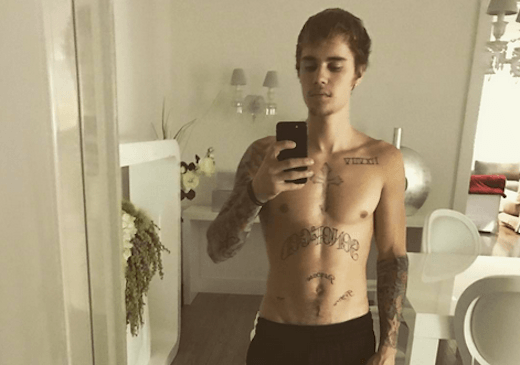 Foto dari akun Instagram Justin Bieber. 