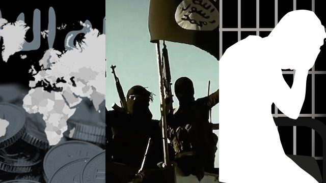 PROPAGANDA. Utopia, Military and Victimhood - the most dominant themes of Islamic State propaganda. Photo of ISIS raising flag by Al-Furqan Media/AFP 