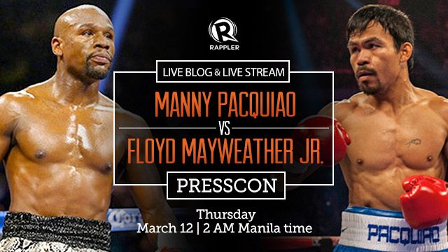 HIGHLIGHTS: Pacquiao vs Mayweather press conference