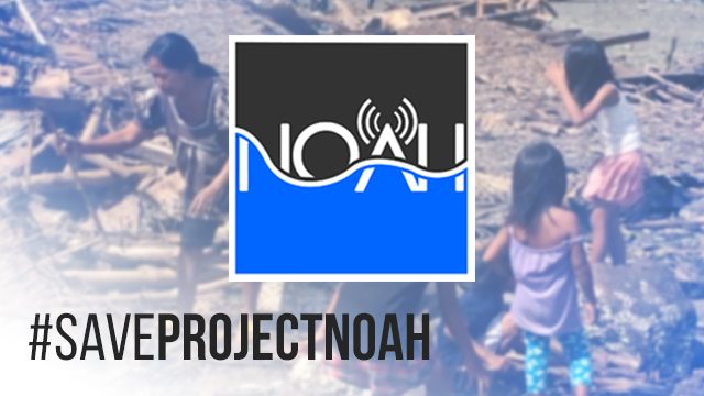 Disaster responders urge Duterte to #SaveProjectNOAH