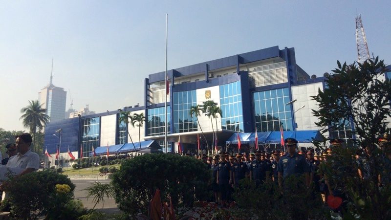 Gloomy PNP anniversary after bloody Sunday in Maguindanao