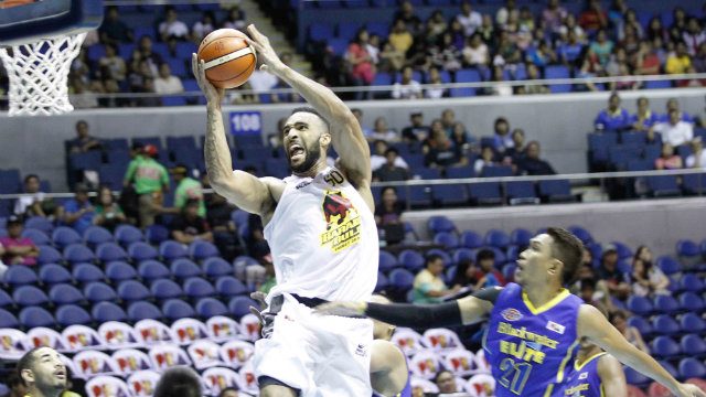 Liam McMorrow feels he gets a fair shake on the court in the Philippines. Photo by PBA Images  