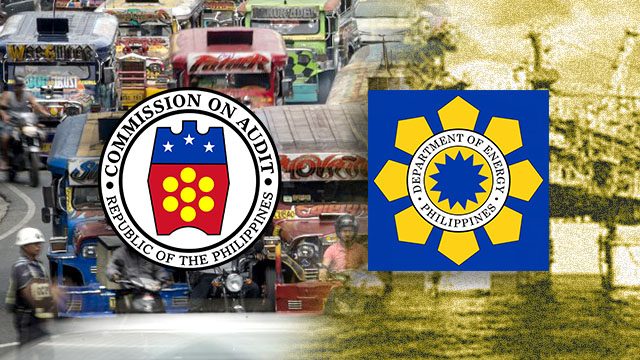 DOE’s P300-M fuel subsidy for jeepney drivers ‘still unaudited’
