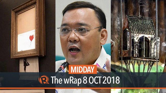 Harry Roque on leave, Padre Pio heart relic, Banksy | Midday wRap