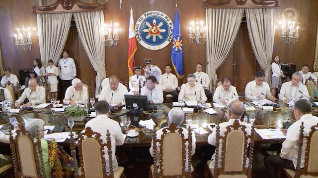 WATCH: The 1st Duterte Cabinet meeting