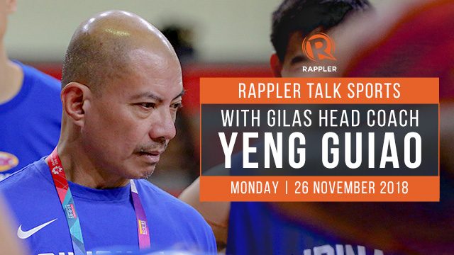 Rappler Talk Sports: Gilas head coach Yeng Guiao