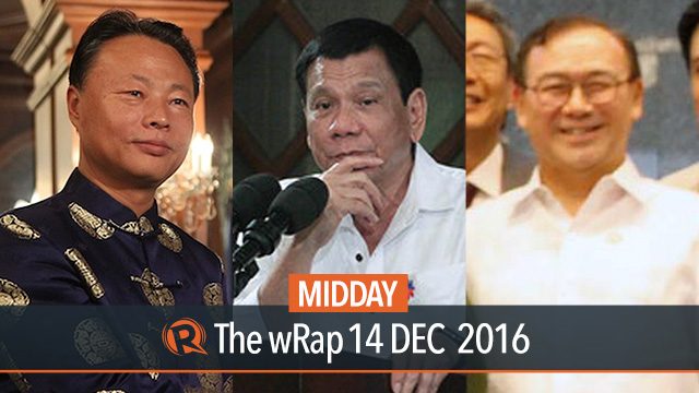 China weapons, Duterte on TPP, Locsin confirmation | Midday wRap