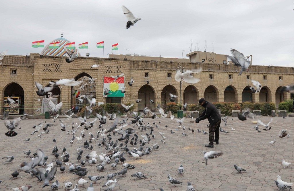 Coronavirus curfew shuts down cities in Iraq’s Kurdish region