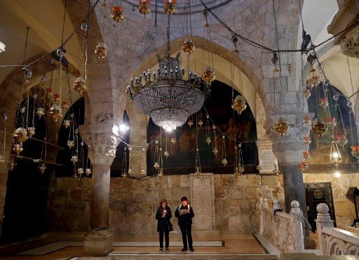 Christian leaders close church at Jesus’s burial site in tax dispute
