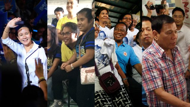 New survey: Poe leads, Mar takes Visays, Binay Mindanao