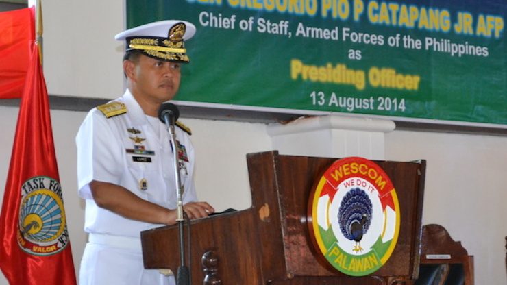 New guard of West PH Sea: Rear Admiral Alexander Lopez