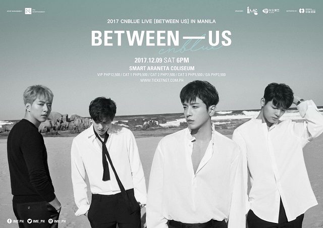 CNBLUE returns to Manila for ‘Between Us’ tour