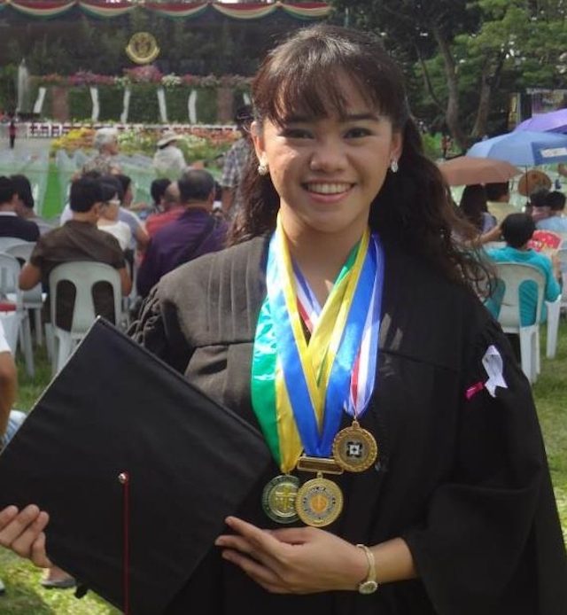 WITH HONORS, WITH ASTHMA. Teesha during her graduation at University of the Philippines Los Baños. Photo courtesy of Teesha Banta. 