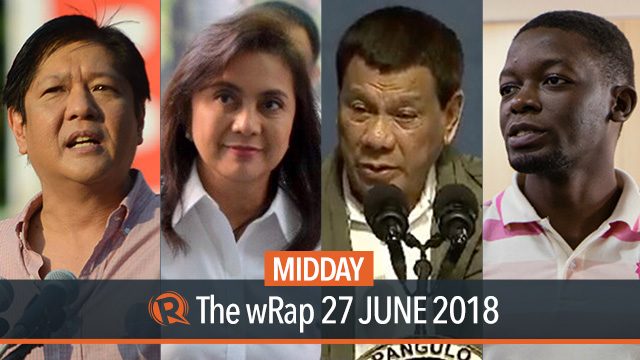 Duterte: I’m useless, Leni and Bongbong fined | Midday wRap