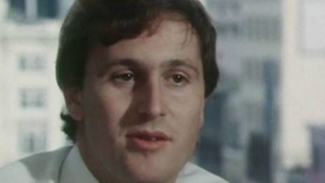 ROOTS. John Key as a young banker in the early 1990s. Photo from NZonScreen 
