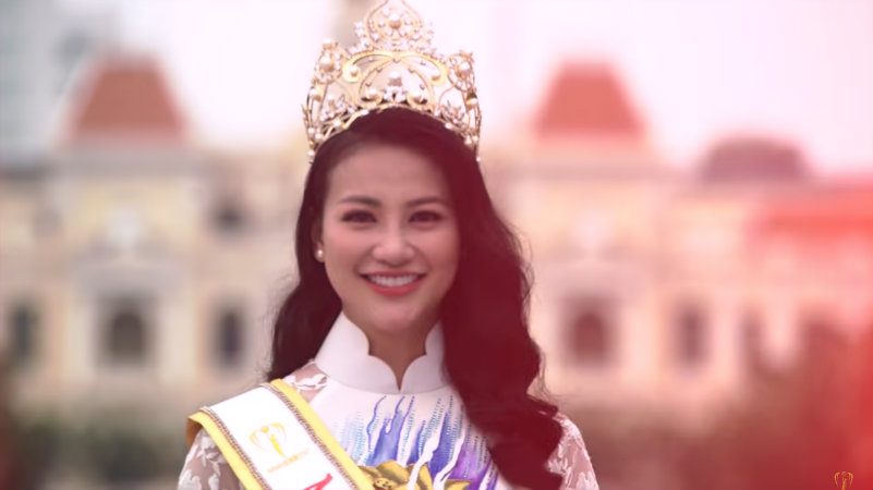Phuong Khanh Nguyen wins first Miss Earth title for Vietnam