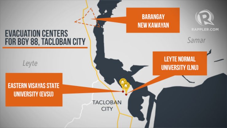 Village hit hardest by Haiyan evacuates ahead of #RubyPH
