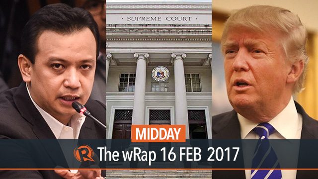 Supreme Court, Trillanes, Trump | Midday wRap