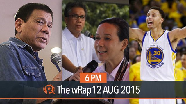 Roxas on Poe, Duterte’s plans, Curry in Manila | 6PM wRap