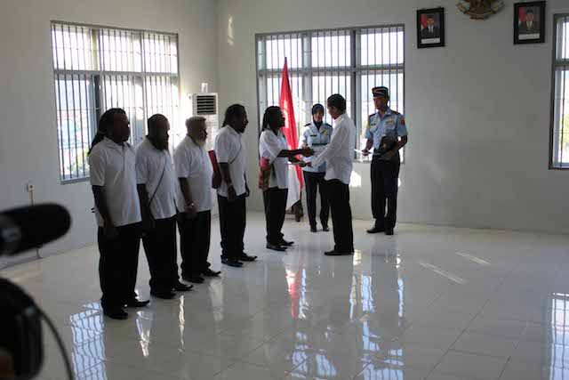 Jokowi beri grasi pada 5 tahanan politik Papua