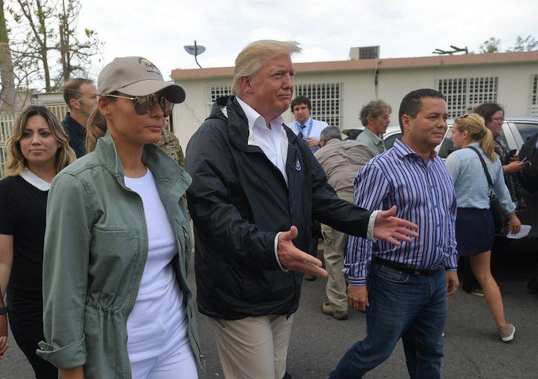 Trump requests $29 billion for storm-hit Puerto Rico
