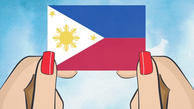 VIRAL: PH flag used as shade from summer heat