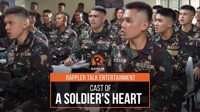 Rappler Talk Entertainment: The cast of ‘A Soldier’s Heart’