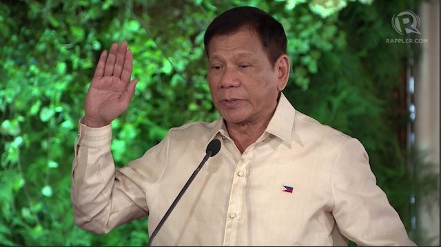 Duterte takes oath as 16th President of the Philippines