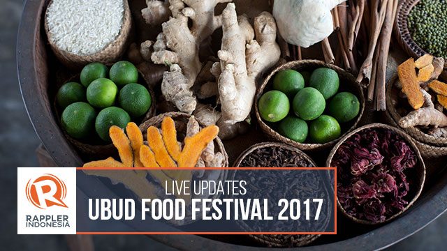 LIVE UPDATES: ‘Ubud Food Festival 2017’