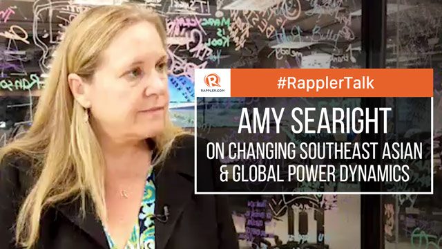 Rappler Talk: Amy Searight on changing Southeast Asian and global power dynamics