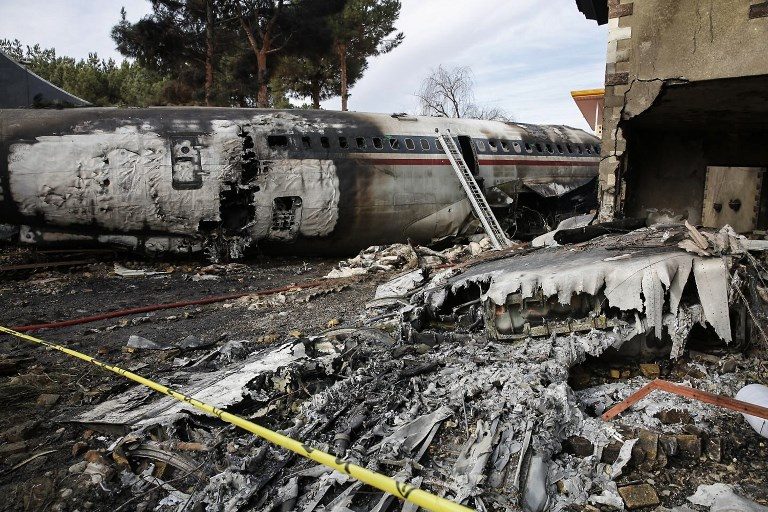 Cargo plane crashes in Iran, killing 15