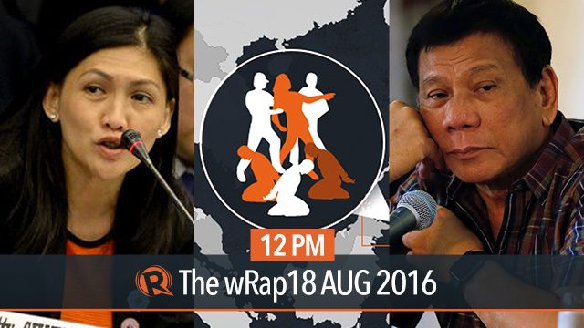 Duterte, RCBC manager, Abu Sayyaf | 12PM wRap
