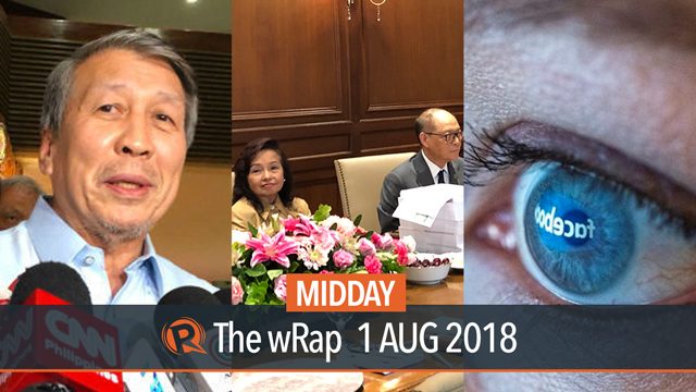 Rudy Fariñas, Arroyo meets economic managers, Facebook cleanup | Midday wRap