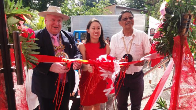 New Zealand, PRC inaugurate relief warehouse in Tacloban