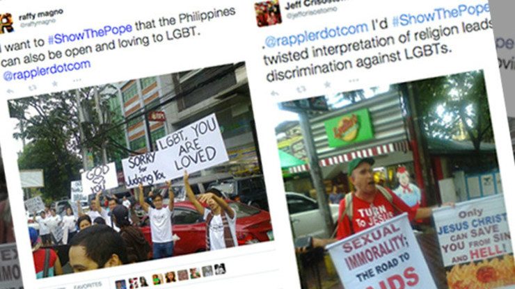 #ShowThePope: How Filipinos treat LGBTs